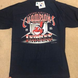 1995 Cleveland Indians division Champions shirt